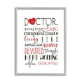 thumbnail image 1 of Stupell Industries Motivational Doctor Phrases Healthcare Hero Red Heart, 16 x 20,Design by Elizabeth Tyndall, 1 of 5