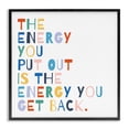 thumbnail image 1 of Stupell Industries Motivational Rainbow Phrase Inspirational Painting Black Framed Art Print Wall Art, 24 x 24, 1 of 9
