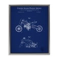 thumbnail image 1 of Stupell Industries Mid-Century Motorcycle Patent Blueprint Gray Floating Frame Canvas Art, 17 x 21, by Karl Hronek, 1 of 8