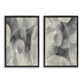 thumbnail image 1 of Stupell Industries Transitional Mottled Fluid Monochrome Black 2pc Floating Frame Art Set, 21 x 31 each, by Kippi Leonard, 1 of 7
