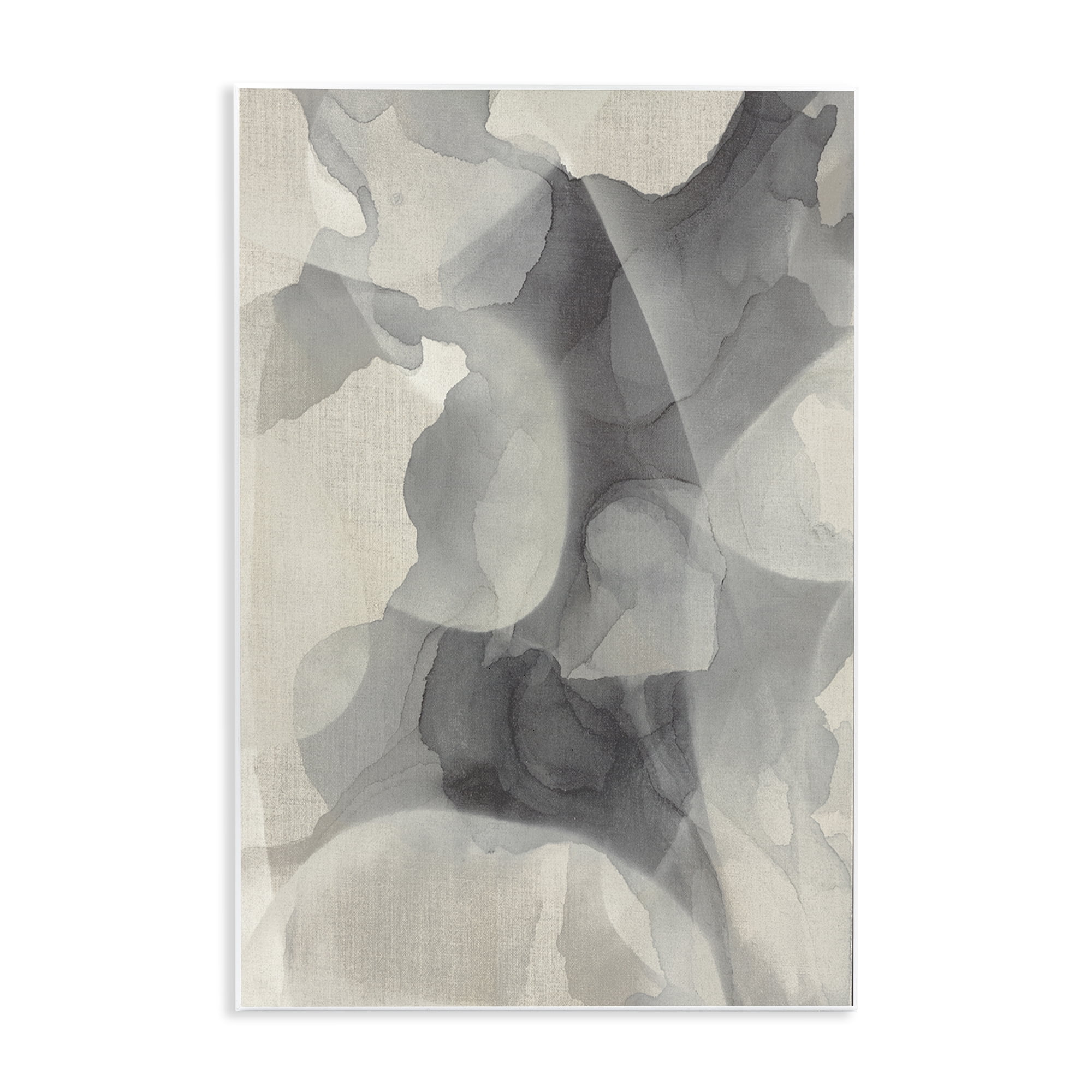 Stupell Industries Mottled Monochrome Abstract Wall Plaque Art, design by Kippi Leonard