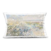 Stupell Industries Mottled Pastel Field Impression Decorative Printed Throw Pillow, design by Creative Studio, 14 x 7 x 20