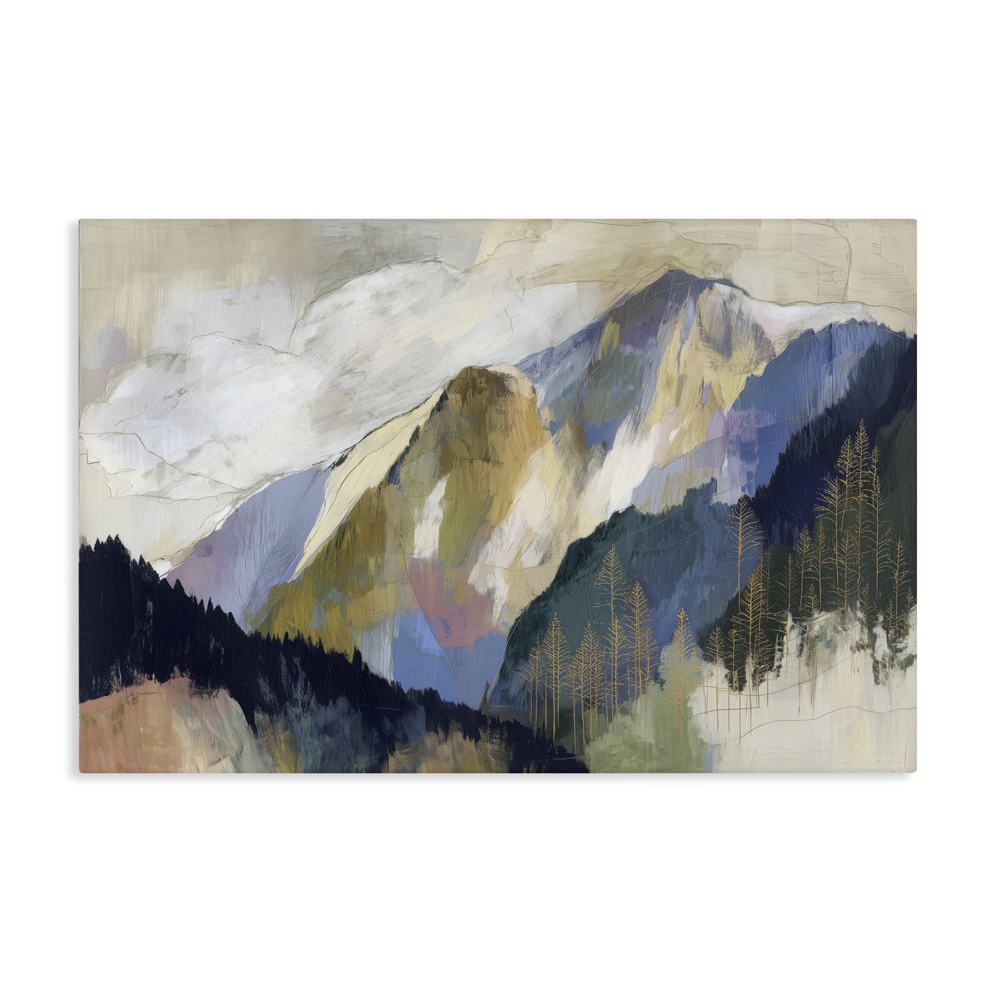 Stupell Industries Mountain Forest Landscape Canvas Wall Art, design by Chromatic Storm Studio