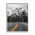 thumbnail image 1 of Stupell Industries Mountain Highway Road Landscape Painting Gray Framed Art Print Wall Art, 24 x 30, 1 of 9
