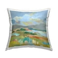thumbnail image 1 of Stupell Industries Mountain Meadow Abstract View Square Decorative Printed Throw Pillow, 18 x 18, 1 of 6