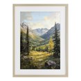 thumbnail image 1 of Stupell Industries Farmhouse Mountain Refuge in Golden Valley Birch Framed Print Under Glass, 14 x 20, by Petals Prints Design, 1 of 8