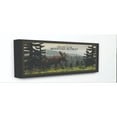 thumbnail image 1 of Stupell Industries Mountain Retreat Moose Animal Country Landscape Design Canvas Wall Art by Stephanie Workman Marrott, 1 of 3