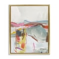 thumbnail image 1 of Stupell Industries Contemporary Mountain Shape Impressions Gold Floating Frame Canvas Art, 25 x 31, by Melissa Wang, 1 of 8