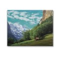 thumbnail image 1 of Stupell Industries Mountain Valley Cottage Landscape Photography Gallery Wrapped Canvas Art Print Wall Art, 20 x 16, 1 of 8