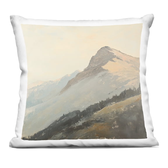 Stupell Industries Mountain Vista Cliff Landscape Decorative Printed Throw Pillow, design by Petal Prints Design