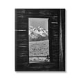 thumbnail image 1 of Stupell Industries Mountain in Cabin Window Landscape Photography Gallery Wrapped Canvas Art Print Wall Art, 16 x 20, 1 of 8