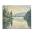 thumbnail image 1 of Stupell Industries Mountain's Reflection Landscape Landscape & Nature Painting Wrapped Canvas Canvas Art Print Wall Art, 20 x 16, 1 of 7
