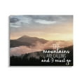 thumbnail image 1 of Stupell Industries Mountains Are Calling Landscape Landscape Painting Gallery Wrapped Canvas Art Print Wall Art, 48 x 36, 1 of 8