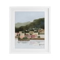 thumbnail image 1 of Stupell Industries Traditional Mountains By The Sea White Framed Print Under Glass, 17 x 21, by Grace Popp, 1 of 8