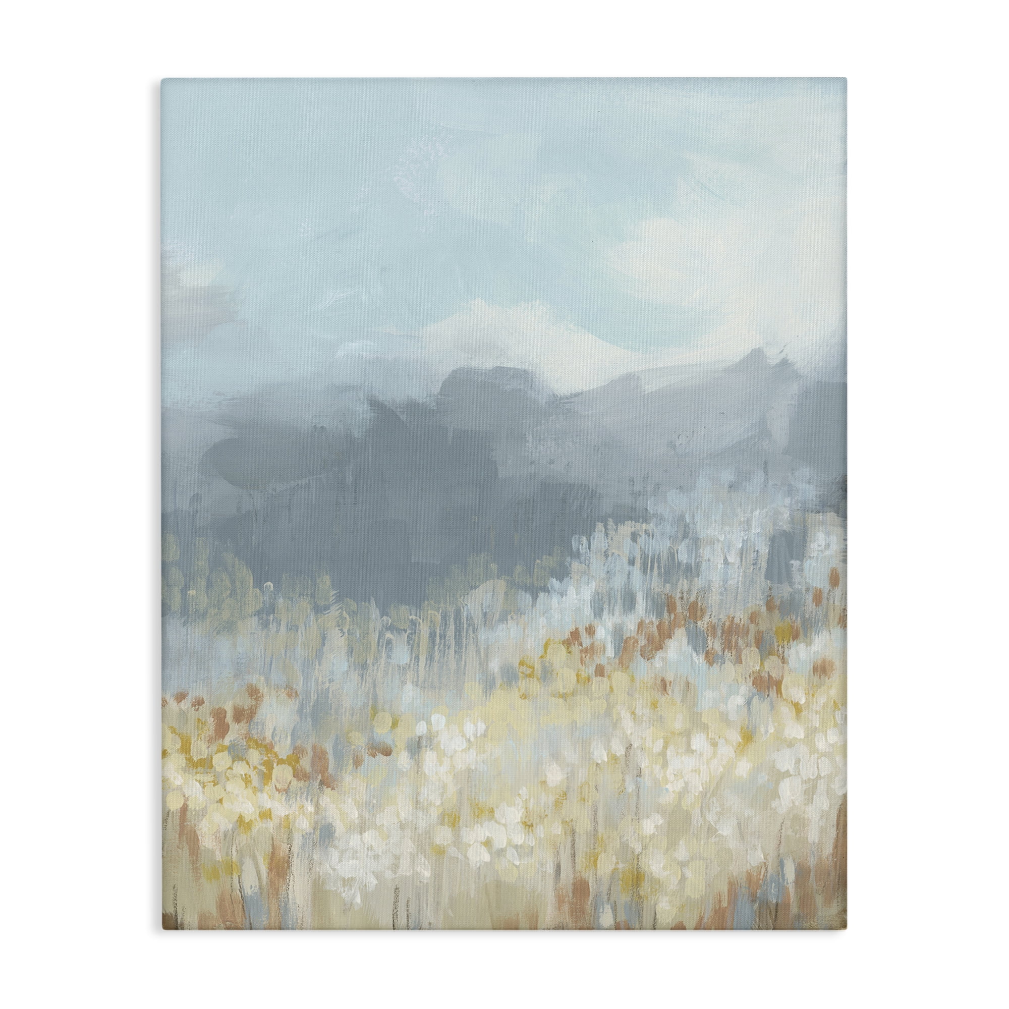 Stupell Industries Mountains & Countryside Landscape Painting Gallery Wrapped Canvas Art Print Wall Art, 16 x 20