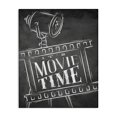 thumbnail image 1 of Stupell Industries Movie Time Film Phrase Movies and Television Painting Wrapped Canvas Canvas Art Print Wall Art, 36 x 48, 1 of 7