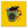 thumbnail image 1 of Stupell Industries Mr. Coffee Vintage Comic Book Yellow Design Wall Plaque by Ester Kay, 1 of 3