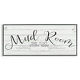 thumbnail image 1 of Stupell Industries Mud Room Dirt Stops Here Typography Painting Black Framed Art Print Wall Art, 24 x 10, 1 of 9