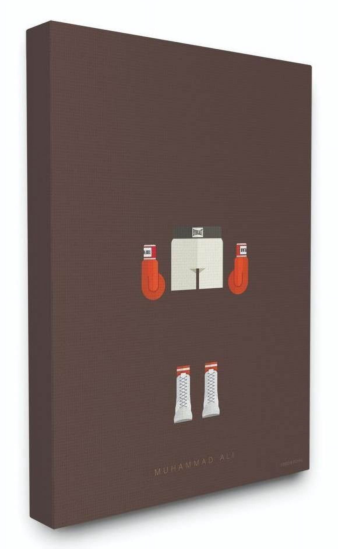 Stupell Industries Muhammad Ali Famous People Characters Fashion Design Canvas Wall Art by Fred Birchal