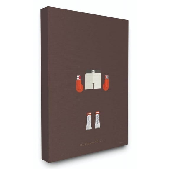Stupell Industries Muhammad Ali Famous People Characters Fashion Design Canvas Wall Art by Fred Birchal