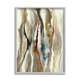 thumbnail image 1 of Stupell Industries Murky Abstract Flowing Lines Brown Blue Red, 16 x 20, Designed by K. Nari, 1 of 7