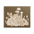 thumbnail image 1 of Stupell Industries Mushroom Cluster Sketch Brown Boho Forest Forage Drawing Print Gallery Wrapped Canvas Print Wall Art, 20x16, By Ziwei Li, 1 of 1