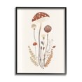 thumbnail image 1 of Stupell Industries Mushrooms & Fern Sprigs Botanical & Floral Painting Black Framed Art Print Wall Art, 24 x 30, 1 of 9