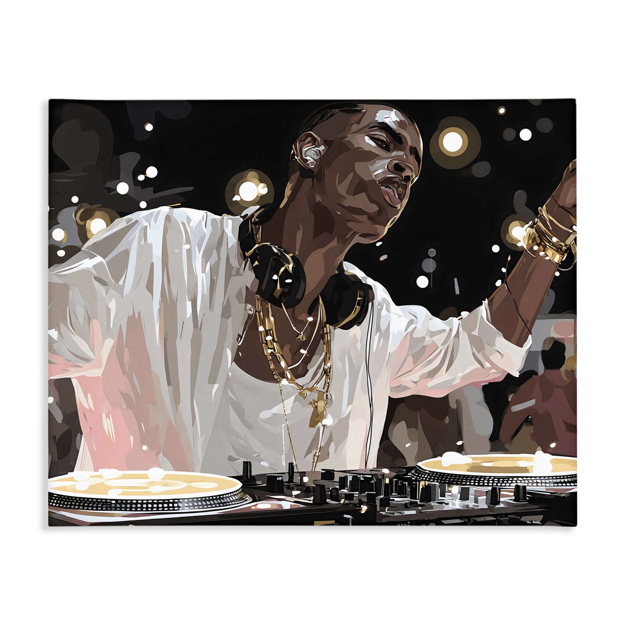 Stupell Industries Music In His Soul Canvas Wall Art, design by Franklyn Gregory