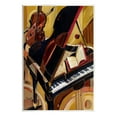 thumbnail image 1 of Stupell Industries Musical Instruments Modern Piano Painting Unframed Art Print Wall Art, Design by Paul Brent, 1 of 6