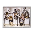 thumbnail image 1 of Stupell Industries Musical Trio Abstract Modern Painting, 11 x 14,Design by Eric Waugh, 1 of 8