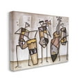 thumbnail image 1 of Stupell Industries Musical Trio Abstract Modern Painting Canvas Wall Art by Eric Waugh, 1 of 6