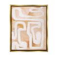 thumbnail image 1 of Stupell Industries Muted Abstract Squiggle Abstract Painting Gold Floater Framed Canvas Art Print Wall Art, 25 x 31, 1 of 10