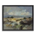 thumbnail image 1 of Stupell Industries Contemporary Muted Blue Landscape with Clouds Black Floating Frame Canvas Art, 21 x 17, by Silvia Vassileva, 1 of 8