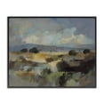 thumbnail image 1 of Stupell Industries Contemporary Muted Blue Landscape with Clouds Black Framed Giclee Art, 14 x 11, by Silvia Vassileva, 1 of 8