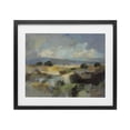 thumbnail image 1 of Stupell Industries Contemporary Muted Blue Landscape with Clouds Black Framed Print Under Glass, 16 x 13, by Silvia Vassileva, 1 of 8