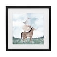 thumbnail image 1 of Stupell Industries Rustic Lodge Muted Blue Sky Farm Black Framed Print Under Glass, 13 x 13, by Kim Allen, 1 of 8