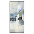 thumbnail image 1 of Stupell Industries Modern Muted Circular Dapples Black Framed Giclee Art, 10 x 24, by Lisa Ridgers, 1 of 8