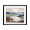 thumbnail image 1 of Stupell Industries Contemporary Muted Distant Mountains Black Framed Print Under Glass, 16 x 13, by Alonza Saunders, 1 of 8