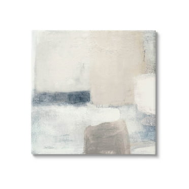 Stupell Industries Muted Geometric Abstract Shapes Painting Gallery Wrapped Canvas Print Wall Art, Design by Carol Robinson