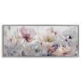 thumbnail image 1 of Stupell Industries Muted Grey Toned Flowers Floral Painting Gray Framed Art Print Wall Art, 30 x 13, 1 of 8