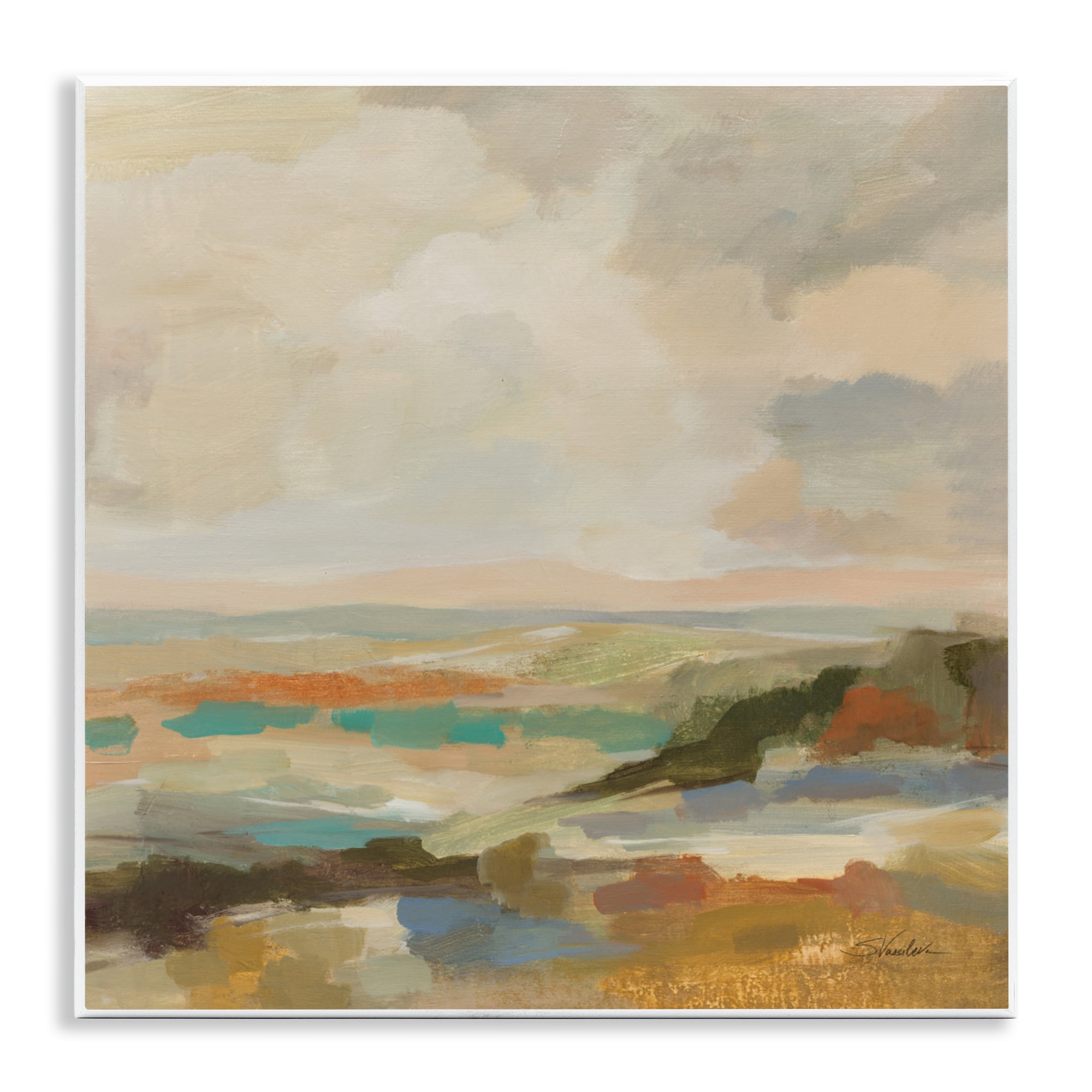 Stupell Industries Muted Harmony Palette Wall Plaque Art, design by Silvia Vassileva