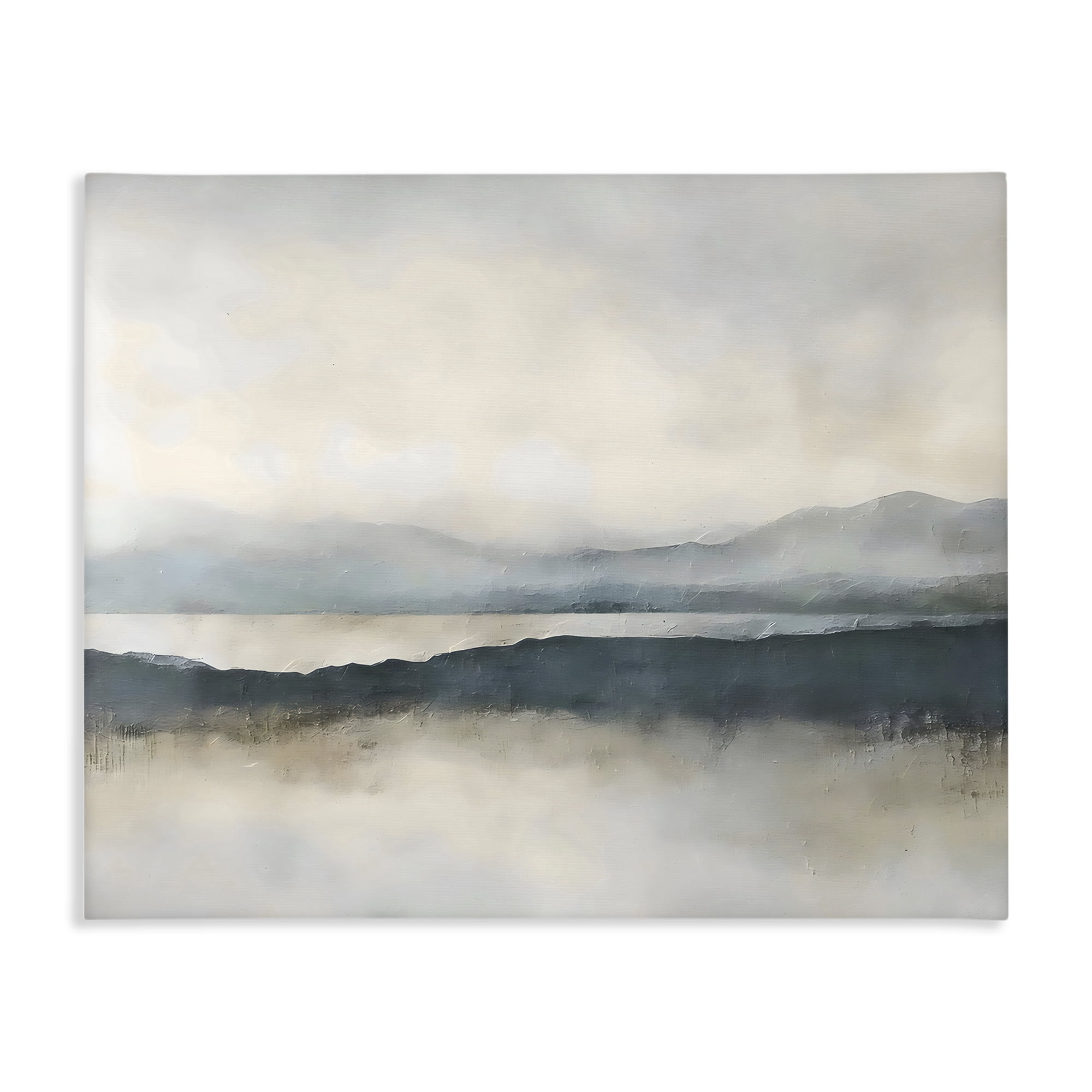Stupell Industries Muted Horizon Mountainscape Canvas Wall Art, design by Riley B