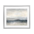 thumbnail image 1 of Stupell Industries Contemporary Muted Horizon Serenity Gray Framed Print Under Glass, 21 x 17, by Riley B, 1 of 8
