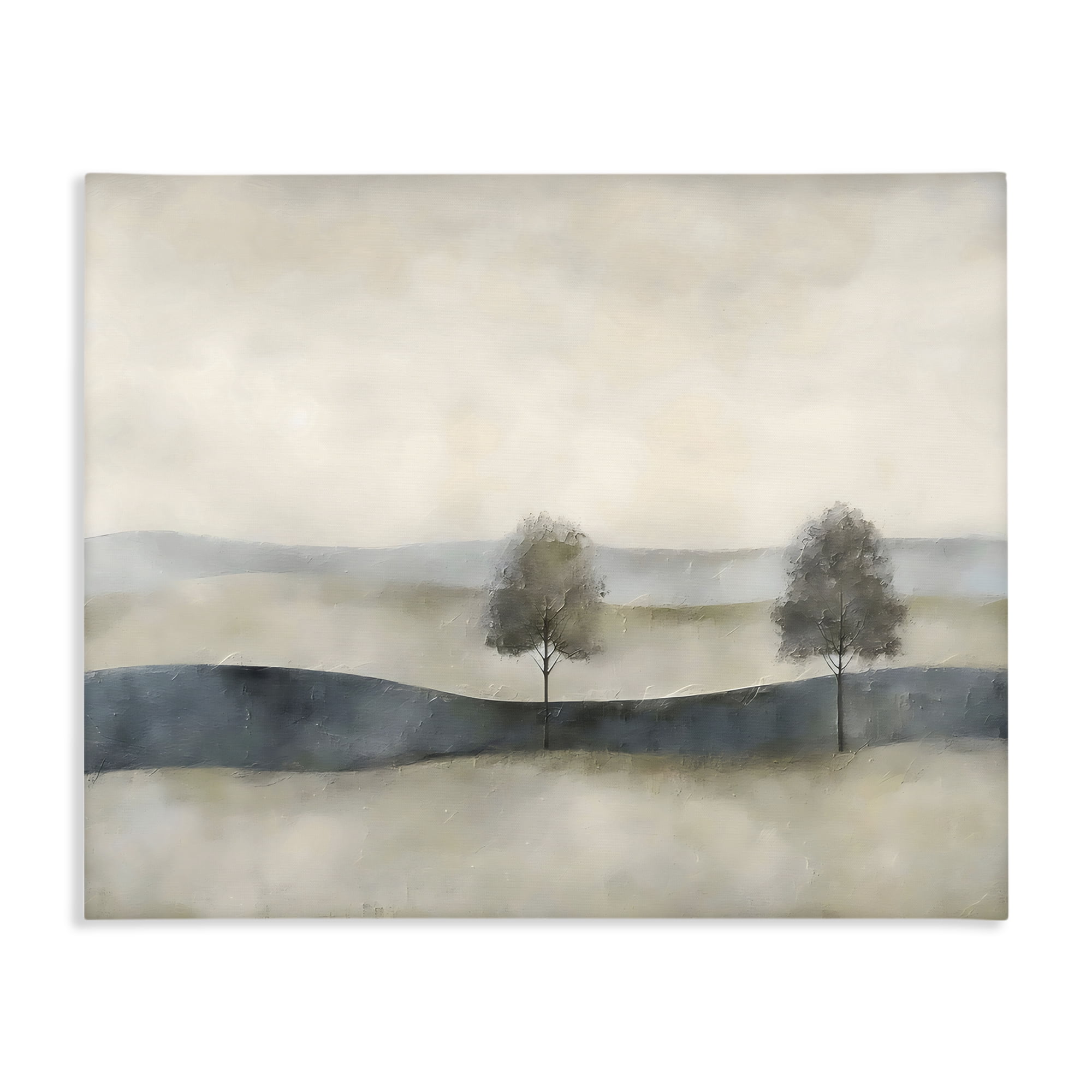 Stupell Industries Muted Horizon with Trees Canvas Wall Art, design by Riley B