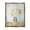thumbnail image 1 of Stupell Industries Muted Hydrangea Bouquet Botanical & Floral Painting Gold Floater Framed Art Print Wall Art, 17 x 21, 1 of 10