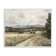 thumbnail image 1 of Stupell Industries Farmhouse Muted Meadow Lane White Framed Giclee Art, 14 x 11, by Riley B, 1 of 8