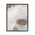 thumbnail image 1 of Stupell Industries Muted Neutral Painting Abstract Painting Black Framed Art Print Wall Art, 24 x 30, 1 of 9