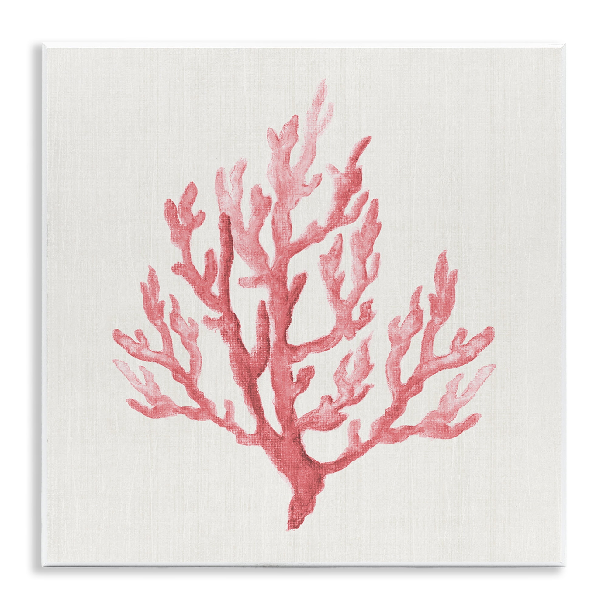 Stupell Industries Muted Pink Coral Branch Wall Plaque Art, design by Janet Tava