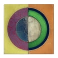 thumbnail image 1 of Stupell Industries Modern Muted Round Color Black Canvas Art, 17 x 17, by Matthew Finger, 1 of 8
