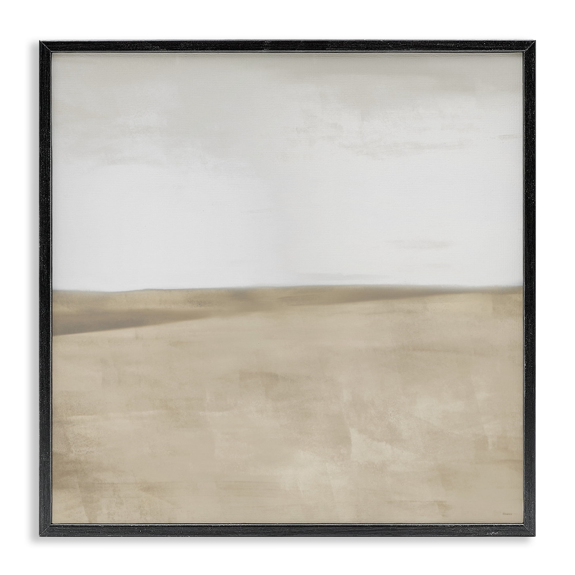 Stupell Industries Muted Smooth Hills Black Framed Giclee Art, design by Dan Meneely